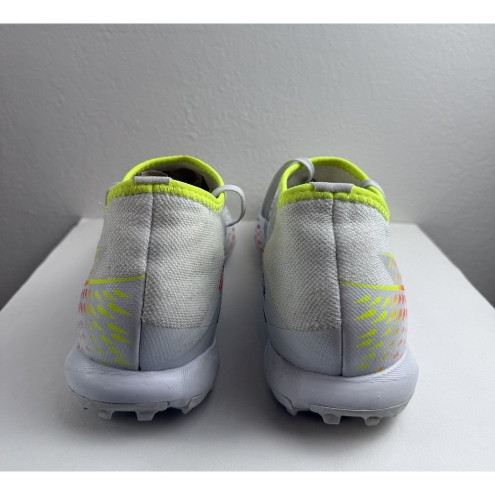 Adidas Mens White Predator Edge .3 TF Al Rihla Indoor Soccer Turf Cleat. Size 10 - Picture 12 of 13